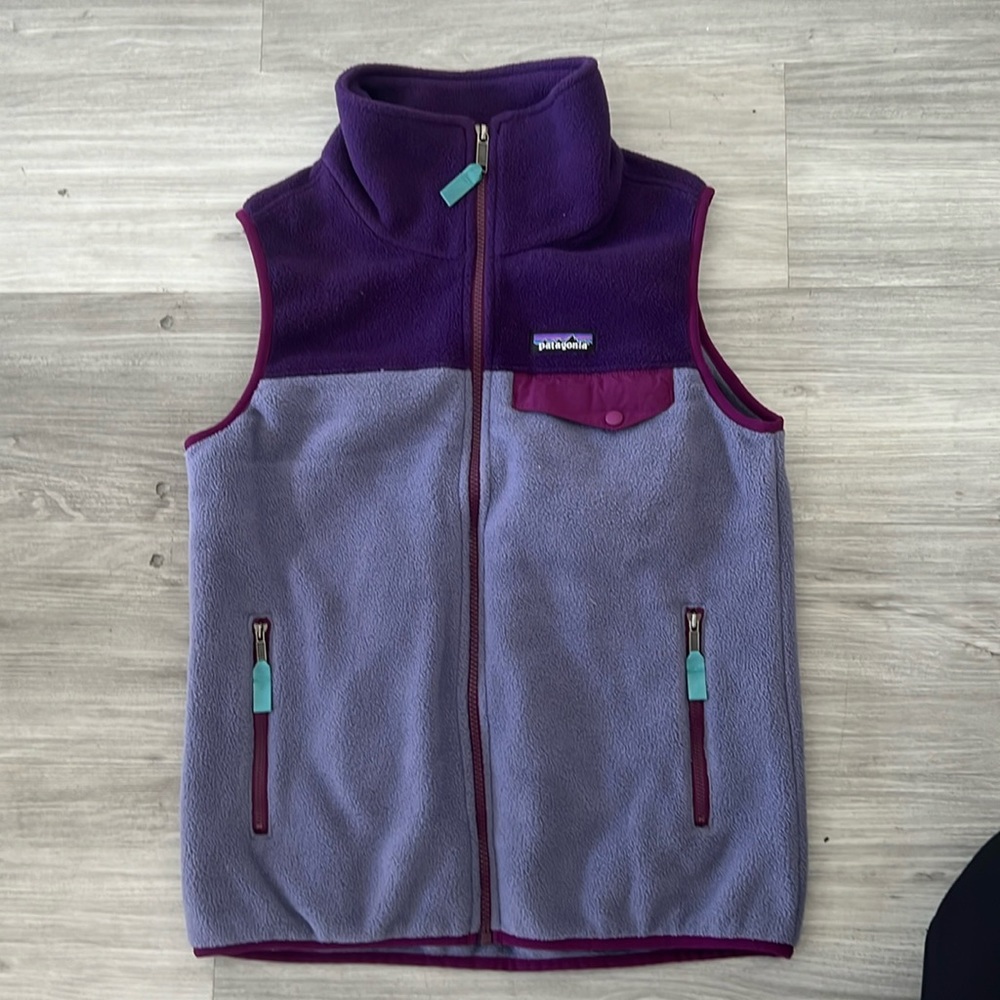 Patagonia Synchilla Snap T Fleece Vest Size Small